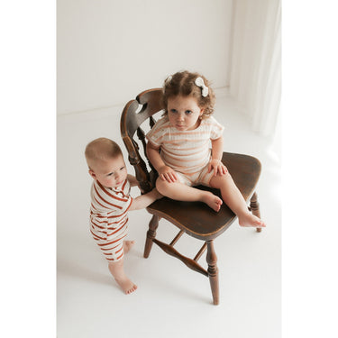 Hadas Rib Stripe Shorts - Kidichic